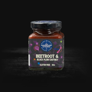 Adventure Kitchen Beetroot and Black Plum Chutney – 110g