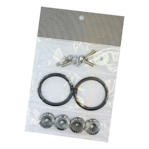 Quick Release Bumper Kit | Gun Metal