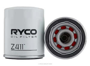 Filters: Ryco Oil Filter - Z411