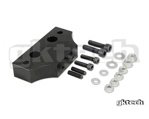 Solid Bushes: S13/S14/S15/ R32 GTS-T SKYLINE BILLET ALUMINIUM SOLID GEARBOX MOUNT