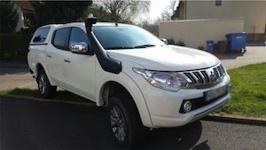 Kut Snake Snorkel Kit to Fit Mitsubishi Triton MQ Models