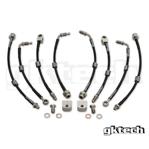 Gktech: Gktech R32 GTR/GTS4 Braided Brake Lines
