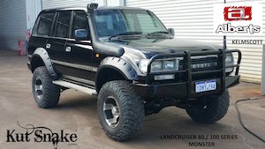 Kut Snake Flare Kit To Fit Toyota LC80 Models