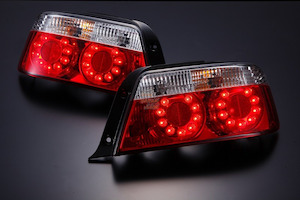Weather Shields: Dmax Style LED Tail Lights for Toyota Chaser JZX100