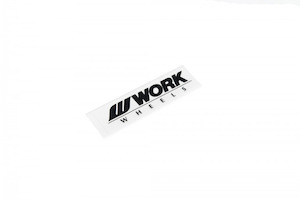 Work Wheels Japan: Work Meister Spoke Decal