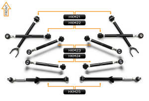 V2 PRO Arm Kit - Mazda RX8 (Rear)
