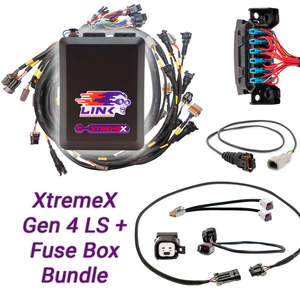 Link Engine Management: Gen4 LS Drive-By-Wire & Fuse Box Bundle: G4X XtremeX ECU + LS Engine Harness bundle