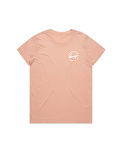 Ladies Life's Better Pink Tee