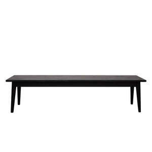 Inspiration Forest Green: Vaasa Oak Bench - Black