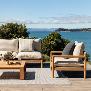 Summer Siesta: Rhodes In & Outdoor Rug - Slate