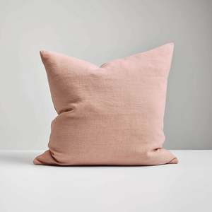 Rose Heavy Linen Cushion