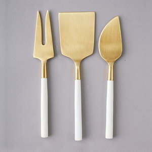 Nel Lusso: Bianco Cheese Knife Set - Set of 3