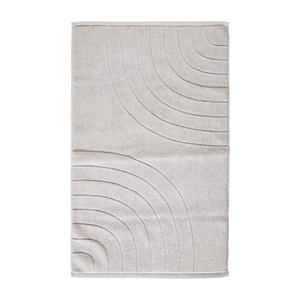 Beach Lover Gifts: Time Bath Mat - Soft Grey