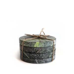 Forest Marble Coasters - Set of 4
