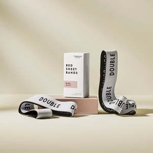 Bed Sheet Bands Set of 2 - Double