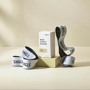 Bed Sheet Bands Set of 2 - Single