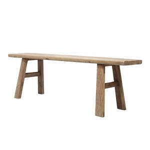 The Ocean Breeze: Elm Wood Bench