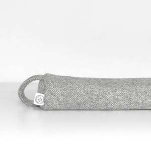 Mood: Felted Wool Draught Stopper - Grey Marle