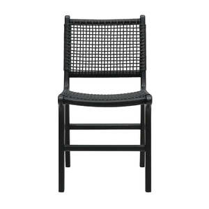 Outdoor Dining Chair - Black