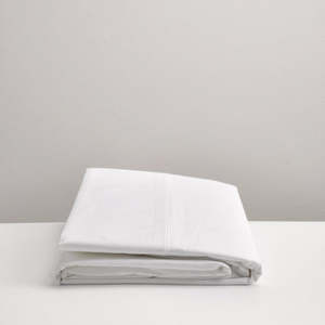 White Cotton Flat Sheet