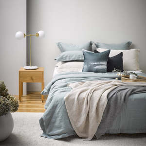 Duvets Covers: Ocean Linen Duvet Cover