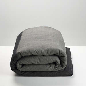 Duvets Covers: Black Denim Duvet Cover