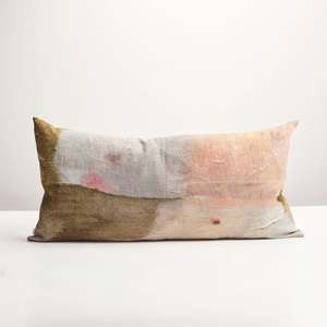 Red Palette: Gentle Dawn Lumbar Cushion