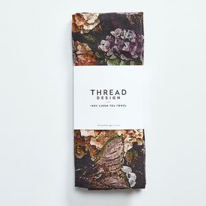 Thread Home Textile: Hydrangea Linen Tea Towel
