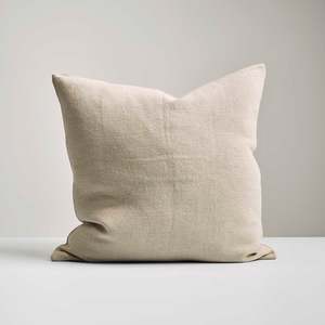 Natural Heavy Linen Cushion
