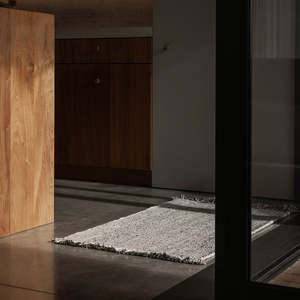 Versatile Wool: Rhodes Entrance Mat - Slate