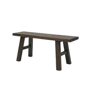 Elm Wood Bench - Walnut