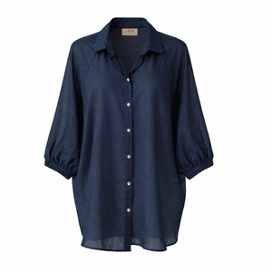 Colour Inspiration Moody Blue: Lilian Shirt - Navy