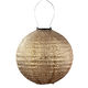 Lantern Round 30cm - Gold Bazaar