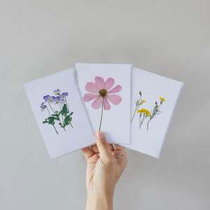Pressed Floral Cards