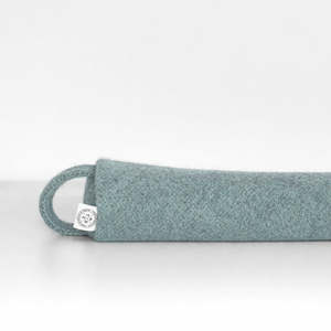 Felted Wool Draught Stopper - Ocean