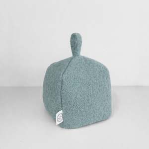 Felted Wool Door Stop - Ocean