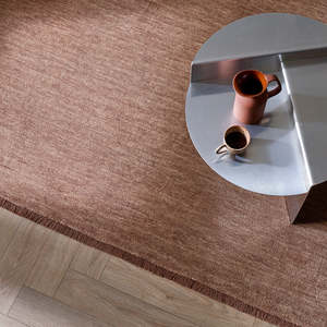 Sandringham Floor Rug - Rosewood