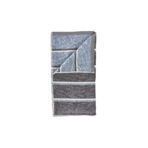 Beach Lover Gifts: Sauna Hand Towel - Grey/Blue Fog/Soft Grey