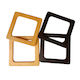Square Wooden Handbag Handles