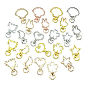 Lobster Claw Clasps Keychain (Set of 5)