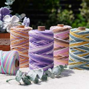 Kaleido Hand Painted Single Strand