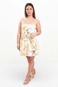 Sale Items: MIMOSA SHIRRED MINI DRESS