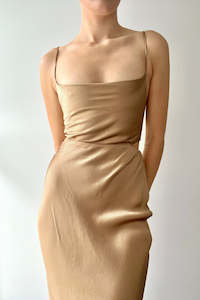 Midi: AUBREY CUT OUT MIDI DRESS