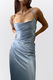 La Lune Lace Back Maxi (powder Blue)