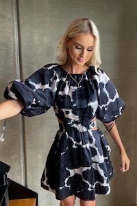 Aje: OXIDISED MINI DRESS