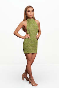 Bamba Swim: BOUNTY DRESS (GREEN)