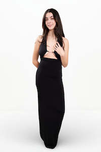 Size 6: LESKA DRESS (BLACK)