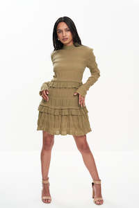 Sale Items: MIRELLA TIERED RUFFLE DRESS