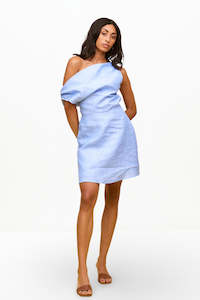 Ruby 1: MELON LINEN MINIDRESS