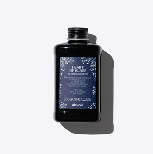 Products: Davines - Heart of Glass Silkening Shampoo Three Hairdressing